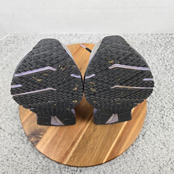 Brooks Womens 6.5B Revel 7 Lavender Ebony Alloy Athletic Gym Daily Running Shoe - Picture 9 of 12